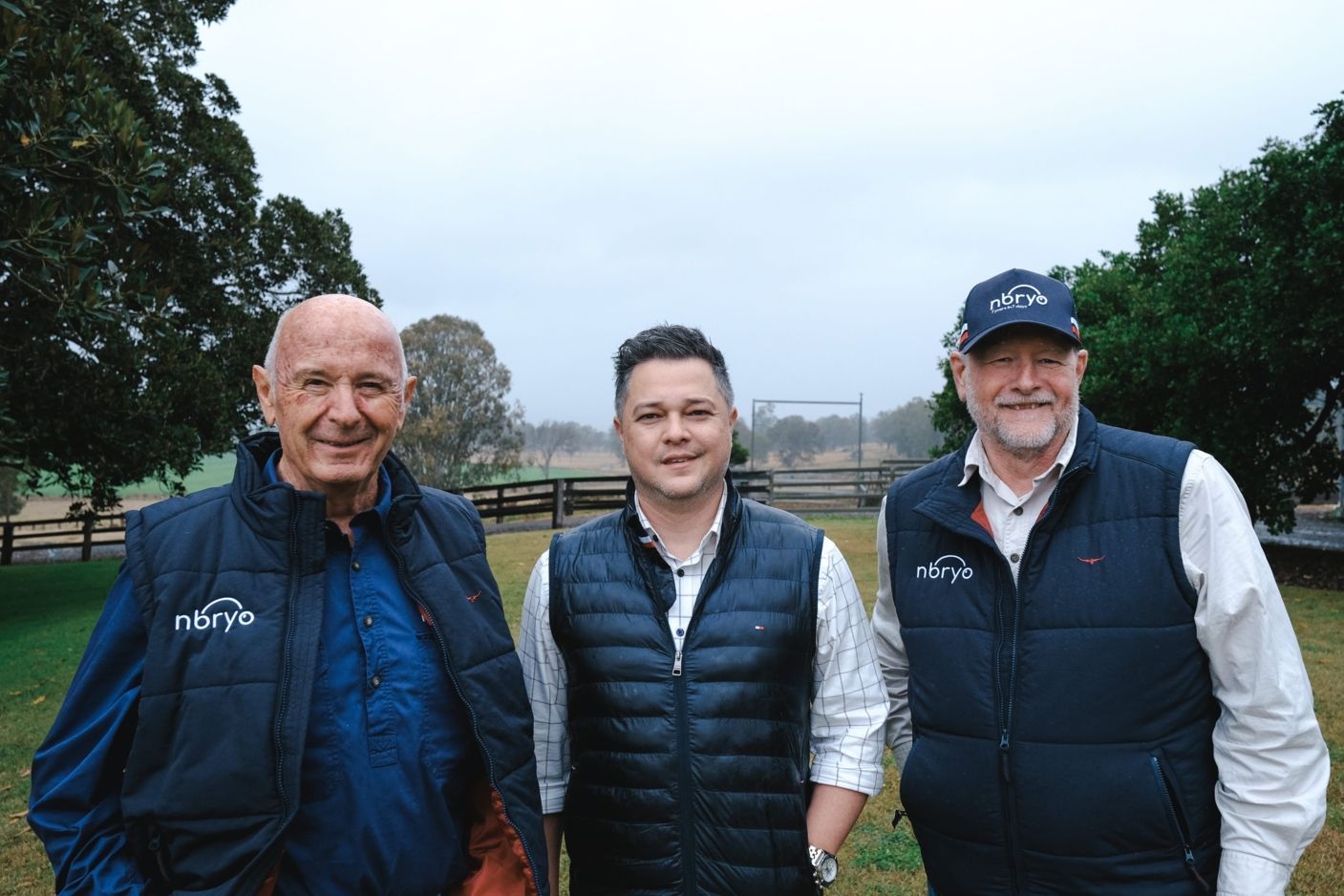 Nbryo co-founder and Chair, Euan Murdoch, Mandalay Venture Partners managing partner Mark Gustowski and Nbryo CEO, Gerard Davis