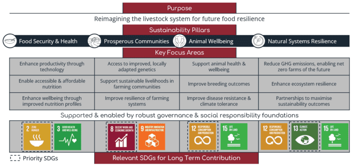 Nbryo's sustainability pillars and key focus areas